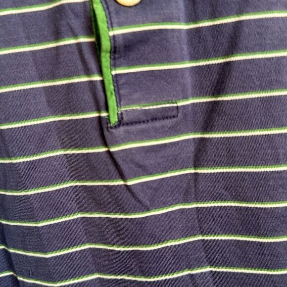 Peter Millar Striped Men’s Polo Golf Shirt XL - Picture 5 of 8